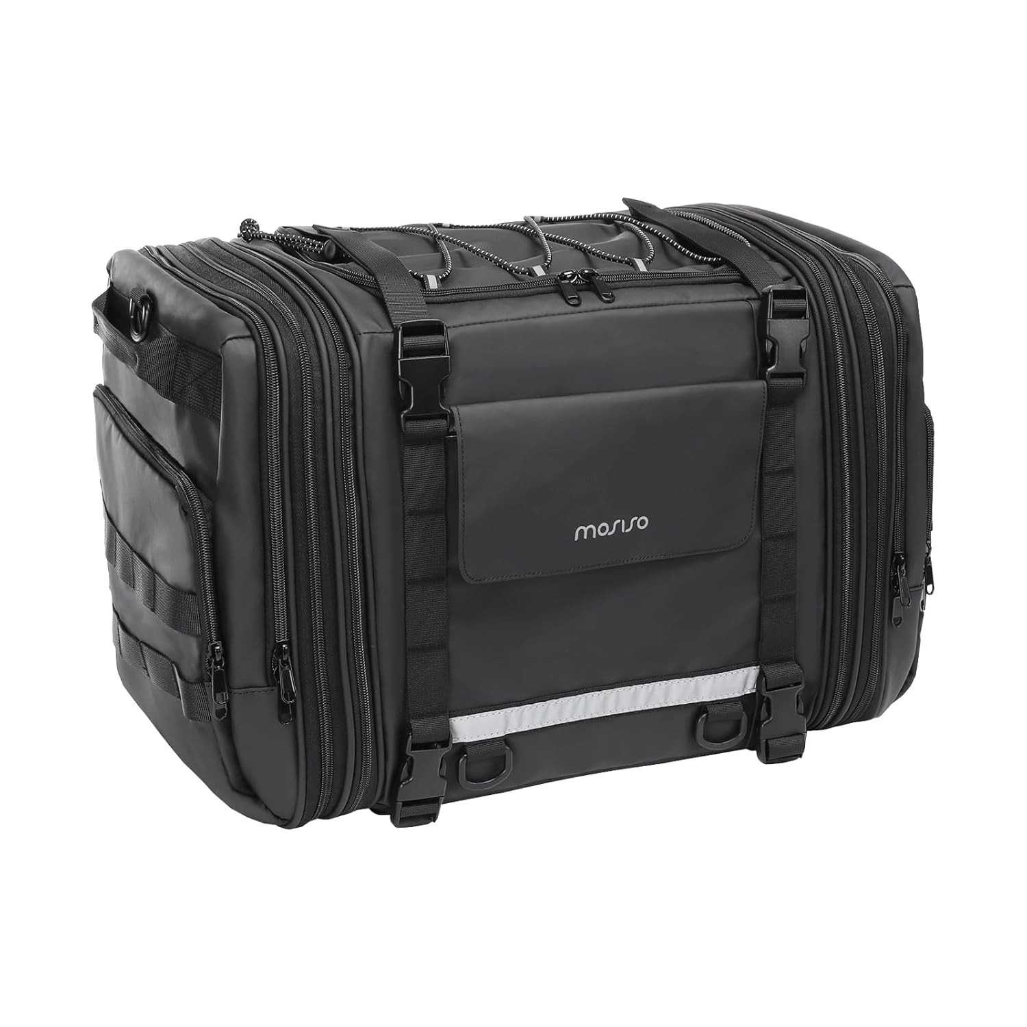 Bolsa Traseira Expansível para Moto MOSISO 32-48L: Aventura e Praticidade!