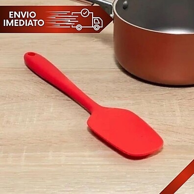 Kit Espátula e Colher Silicone: Cozinhe com Praticidade!