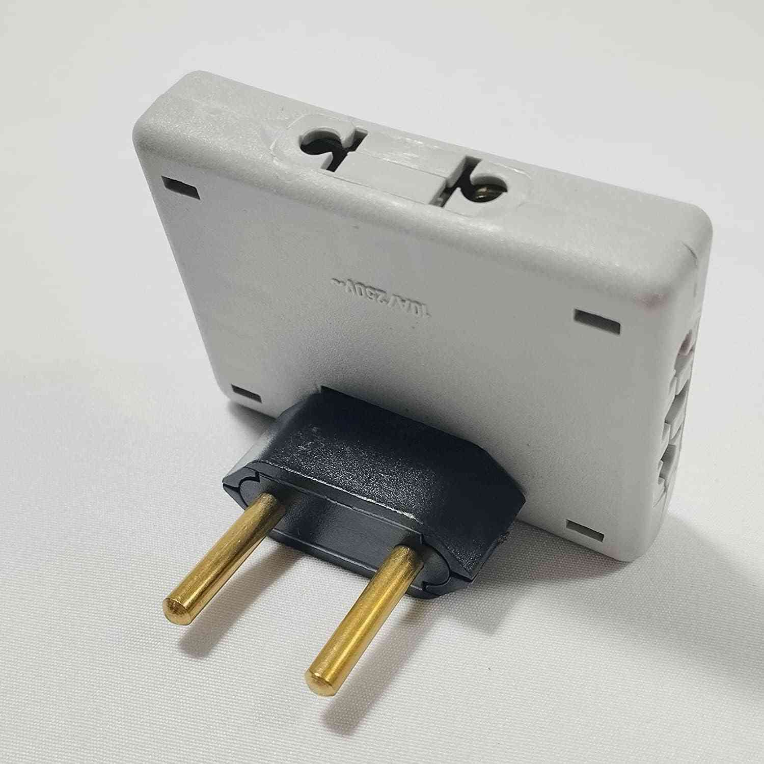 Adaptador Tomada T Articulado 3 Saídas 10A/20A: Mais Conexão e Praticidade!