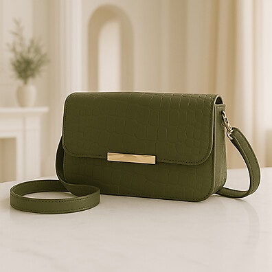 Bolsa Croco: Elegância e Praticidade 👜