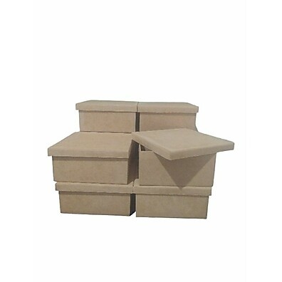 7 Caixas 15x15x8 Madrinha e Padrinho – Elegância e Praticidade