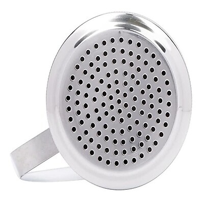 Polvilhador Inox 320ml: Precisão e Praticidade!