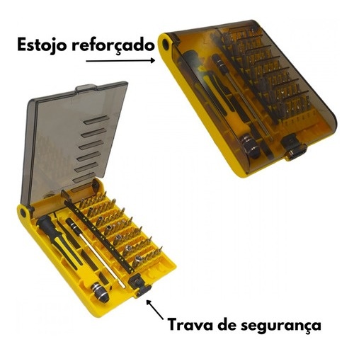 Kit de Chaves 45pçs TE-6089: Precisão e Praticidade!