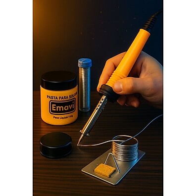 Kit Solda Completo: Qualidade e Praticidade!