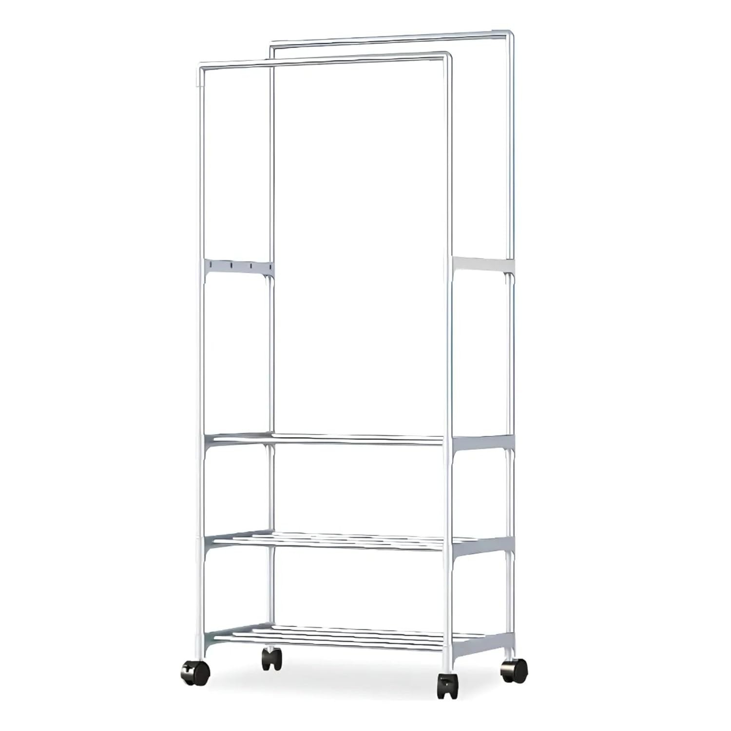 praticidade-organize-roupas-dupla-com-e-prateleiras-de-com-estilo-arara-a