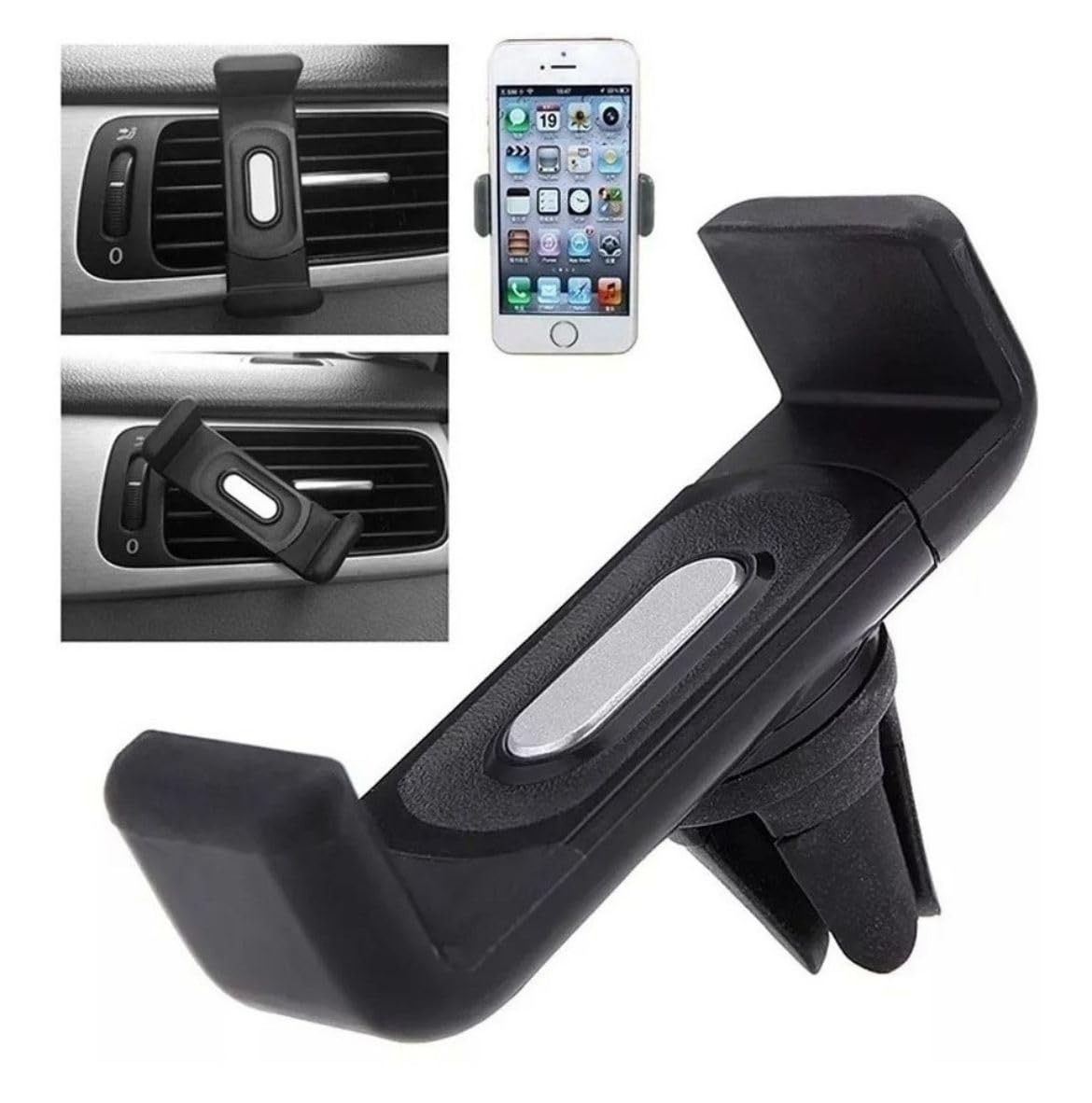 Suporte Universal para Celular 360°: Segurança e Praticidade no Ar Condicionado