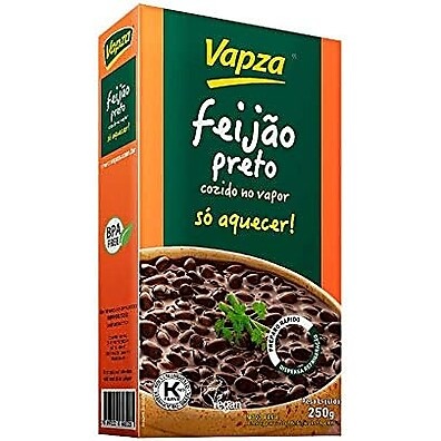 Feijão Preto Vapza: Sabor e Praticidade
