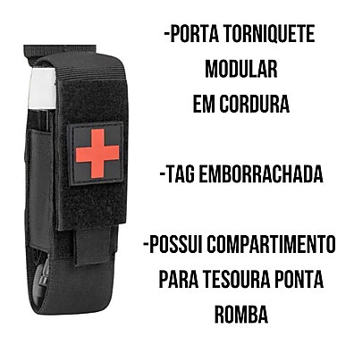 Porta Torniquete Tático Aph Modular – Resistente e Prático