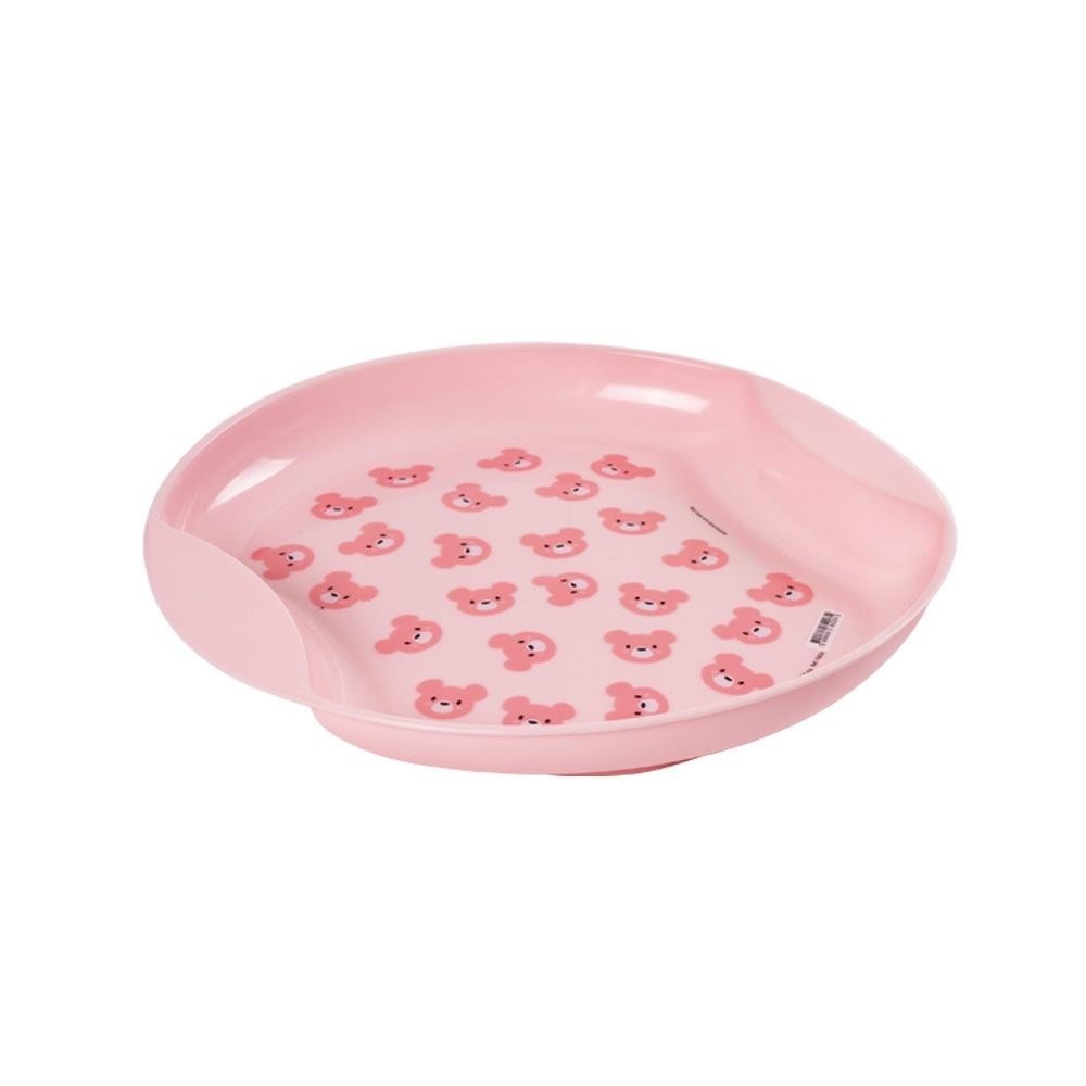 prato-bebe-bear-rosa-introducao-alimentar-segura