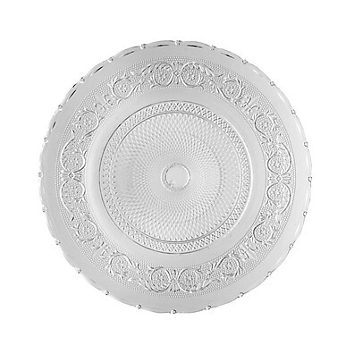 Prato Bolo com Pé: Elegância Lyor Angel 33cm
