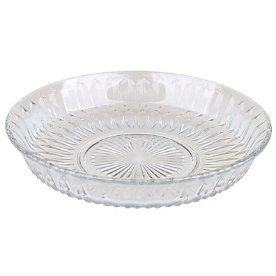 Prato de Bolo Dubai 29cm: Elegância em Vidro