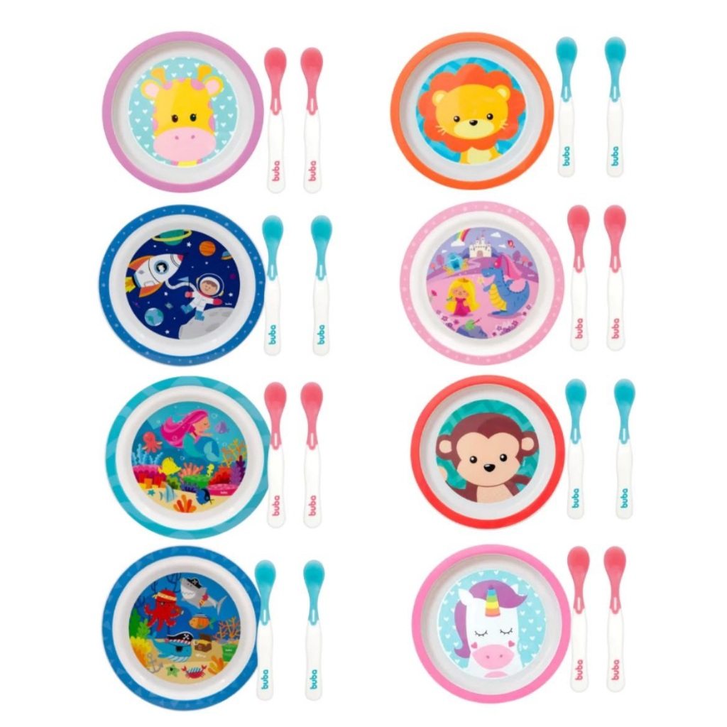 Prato Infantil com Colher Mágica: Papinha Divertida!