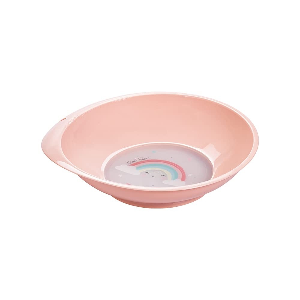 Prato Baby Menina Plasútil - Seguro, Ergonômico e Livre de BPA