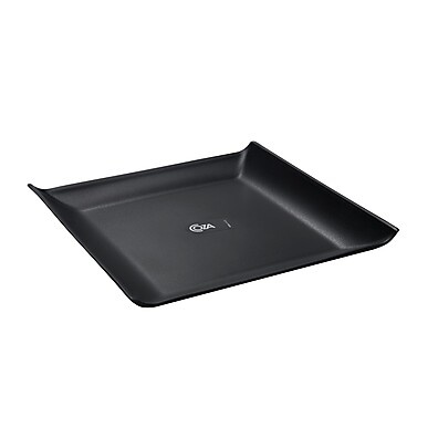 Prato Quadrado Coza Cozy Preto: Elegância à Mesa