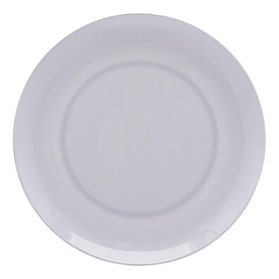 Prato Raso Lyor Milão Branco 25,5cm – Estilo e Durabilidade