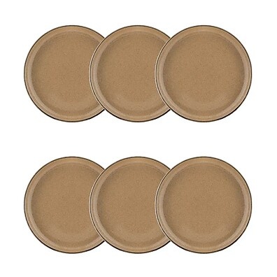 Prato Sobremesa Ocre: Elegância para sua Mesa