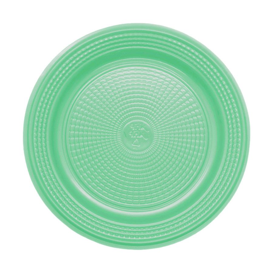Pratos Biodegradáveis 15cm: Verde Candy para um Evento Sustentável