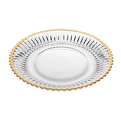 Pratos de Sobremesa Wolff Imperatriz: Elegância em Cristal