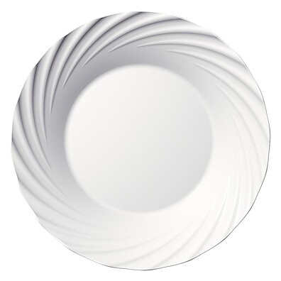 Pratos Fundos Duralex Opaline Jasmim: Elegância em 24 Peças