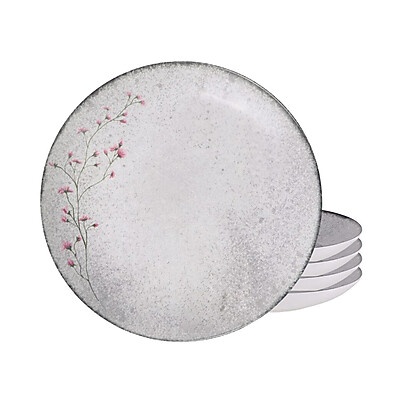Pratos Fundos Floralis: Elegância Rústica para sua Mesa