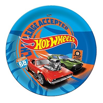 Pratos Hot Wheels: Decore Sua Festa com Estilo!