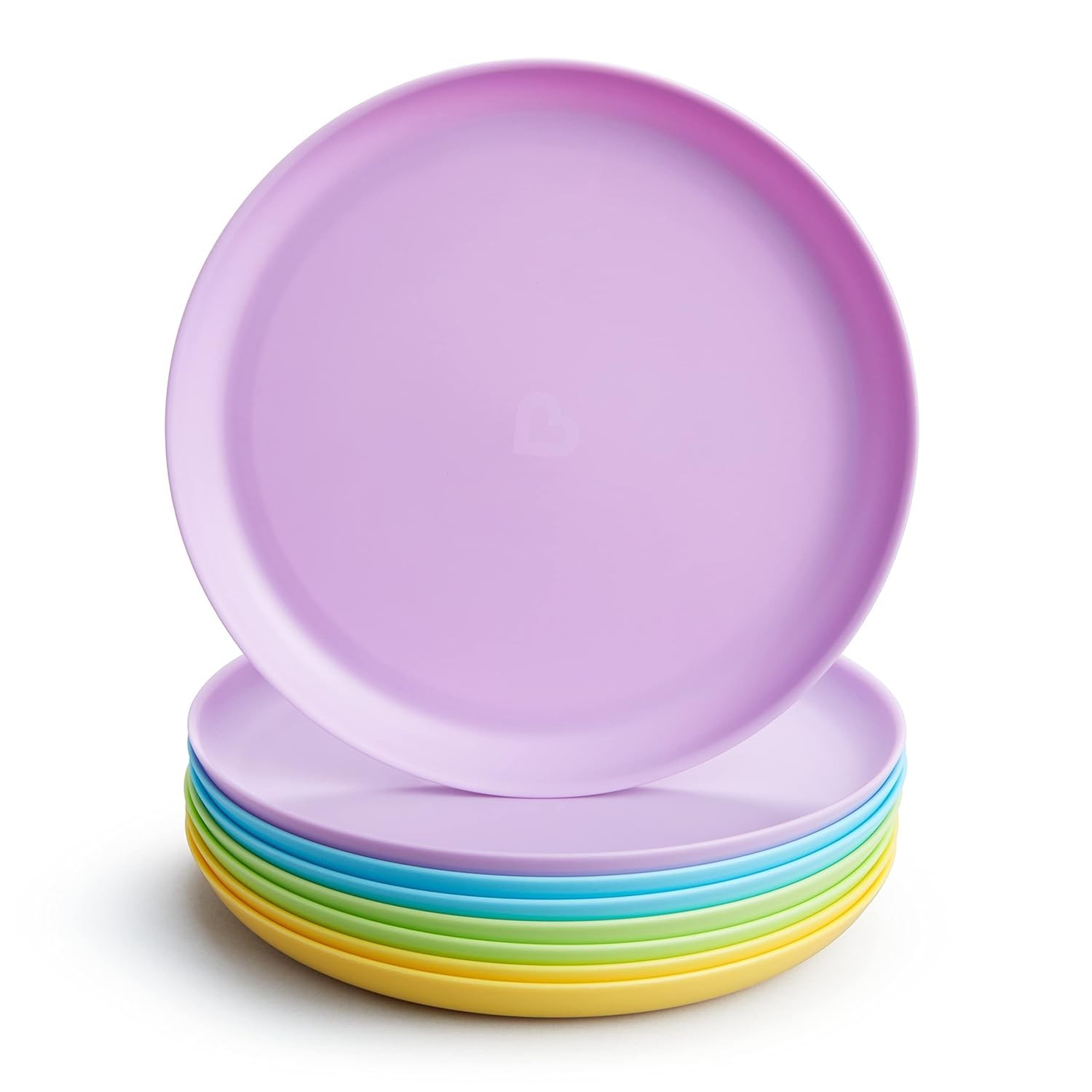Munchkin® Pratos Multi™ Coloridos para Bebês - Pacote com 8 Peças Empilháveis