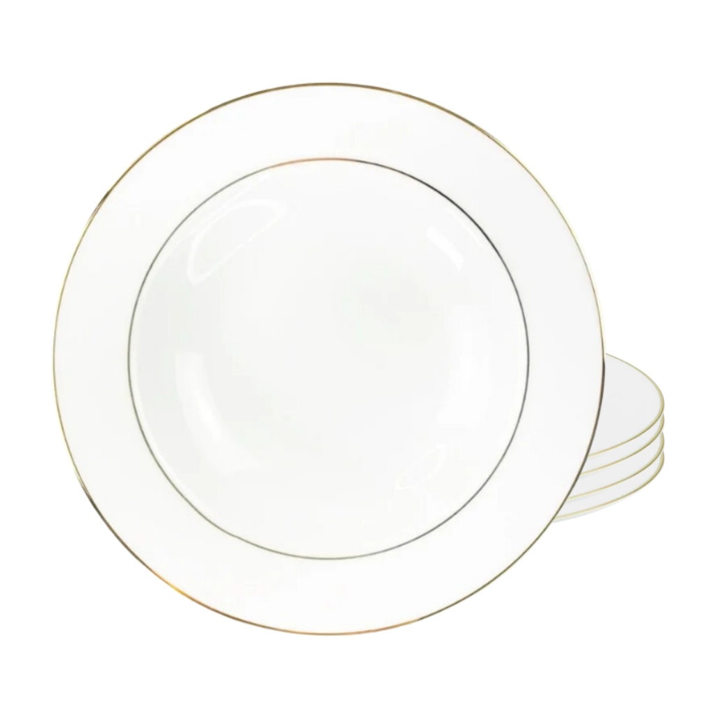 Pratos Rasos Dourados 27cm: Elegância à Sua Mesa