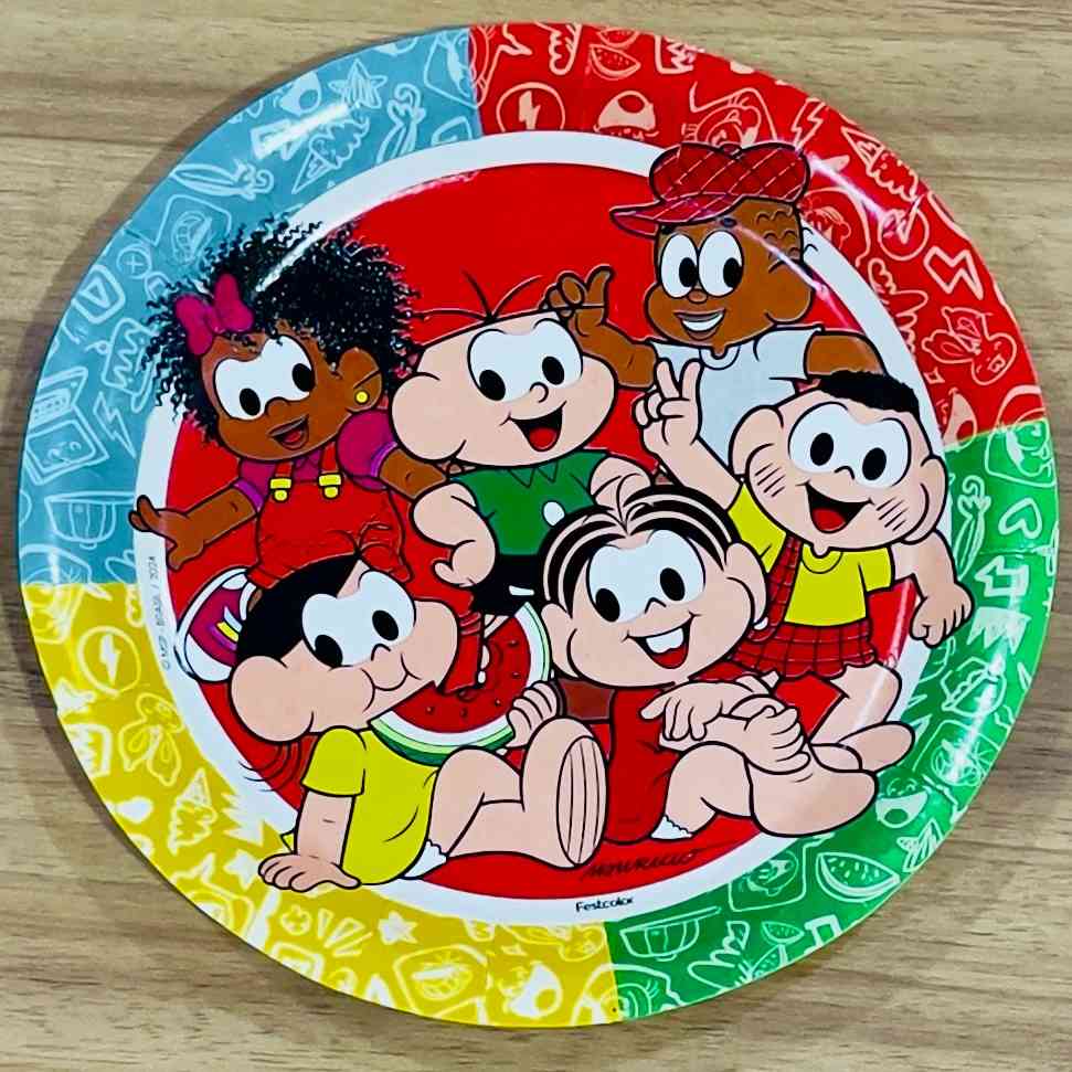 Pratos Turma da Mônica: Festa Infantil Divertida!