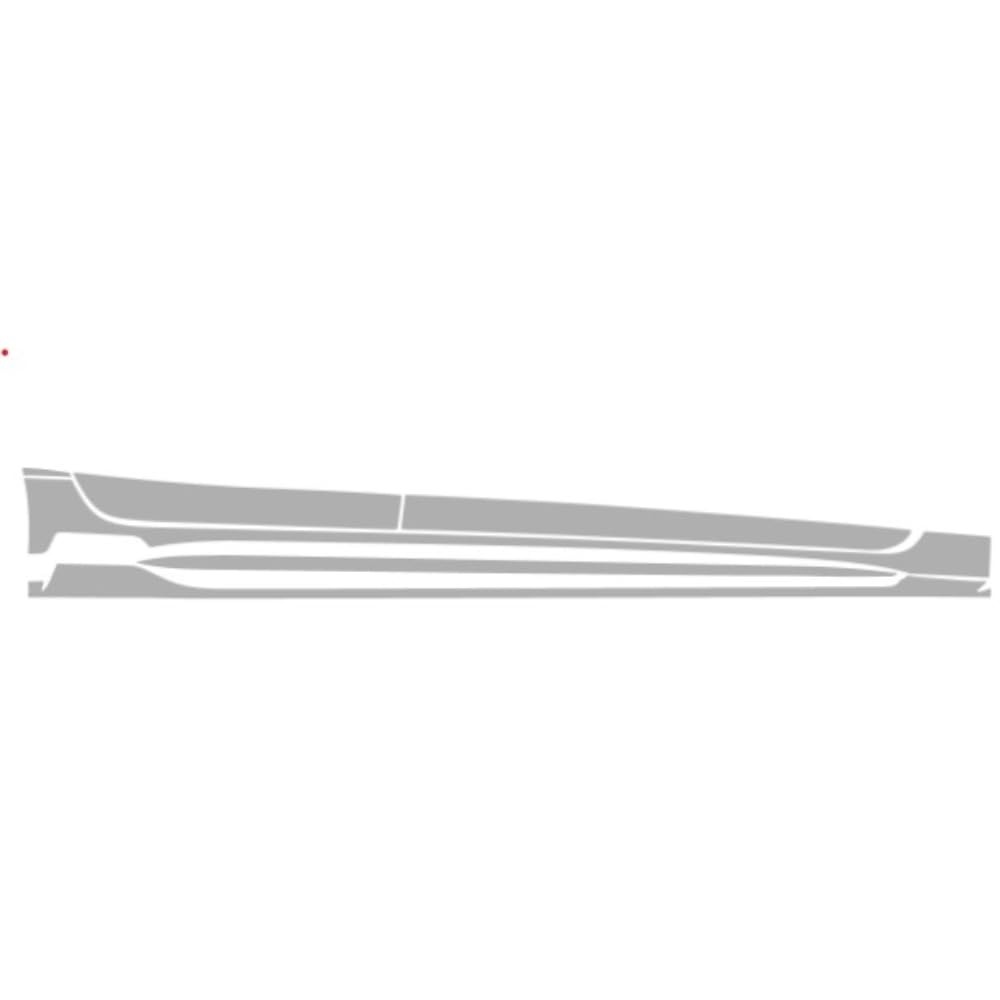 Vicrez PPF Pre-Cut Rocker para Toyota Corolla Apex 2020-2022 | Proteção Total para Pintura