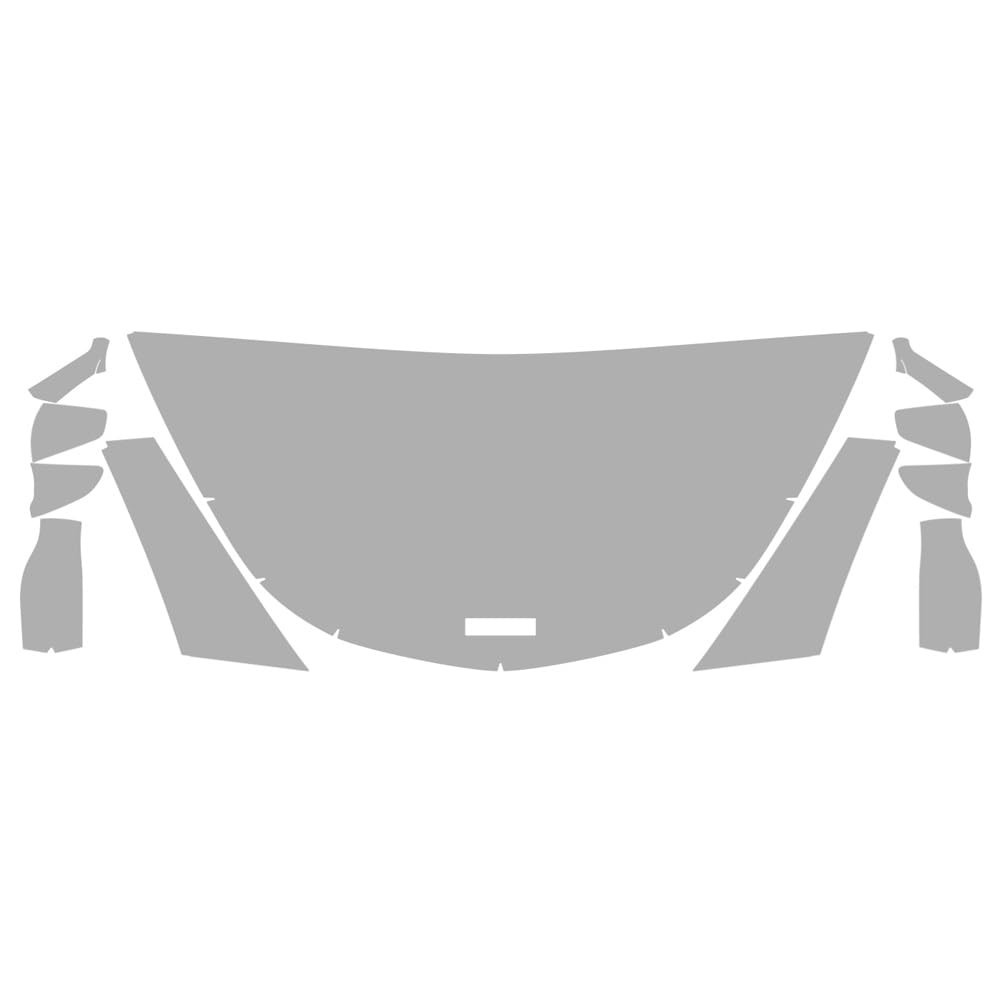 Vicrez Kit PPF Pré-Cortado para McLaren GT 2019-2023 | Proteção de Pintura com Autorreparação