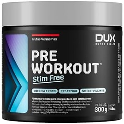Pré-treino Zero Estímulo 300g Frutas Vermelhas
