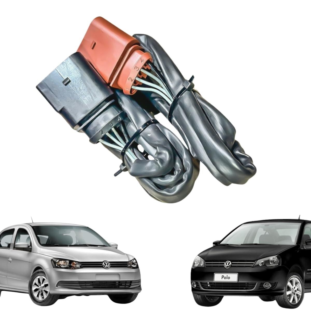 Kit Sonda Lambda Pré e Pós Injeção Eletrônica VW Fox, Gol, Polo, Saveiro, Voyage - 030906262R
