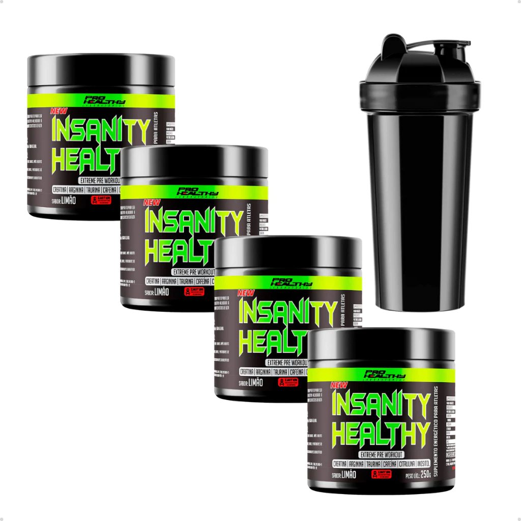 Pré-Treino Insanity: Energia Extra + Creatina!