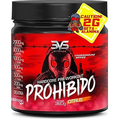 Pré Treino Prohibido: Energia Explosiva!