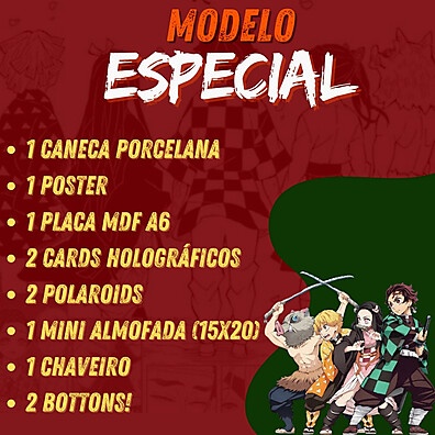 Kit Demon Slayer: A Caixa Que Todo Fã Precisa!