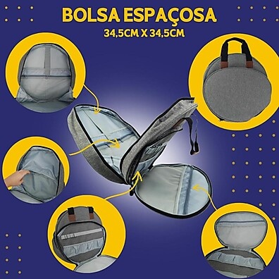 Kit Bordado Completo: Mochila + Tudo Que Você Precisa!