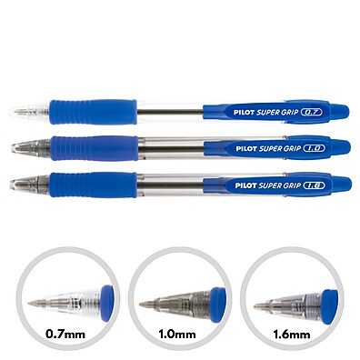 Caneta Pilot Super Grip: Conforto e Precisão!
