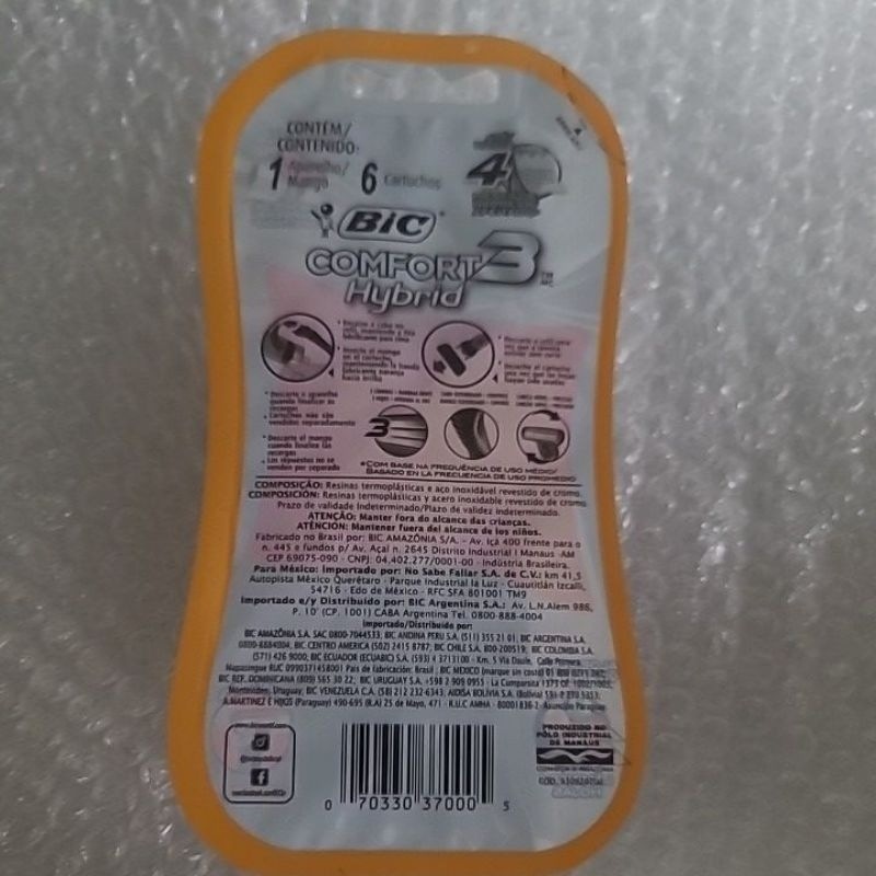 Bic Comfort Hybrid: Barbear Suave e Preciso