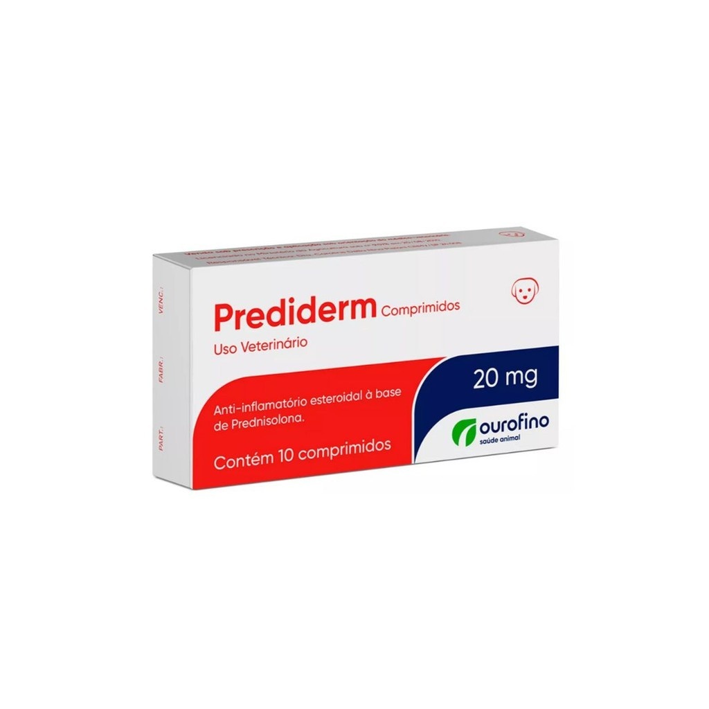Prediderm 20mg: Alívio e Cuidado para Seu Cão