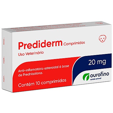 Prediderm 20mg: Alívio Eficaz da Inflamação em Cães