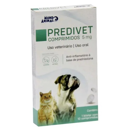 Predivet 5mg: Alívio para Cães e Gatos