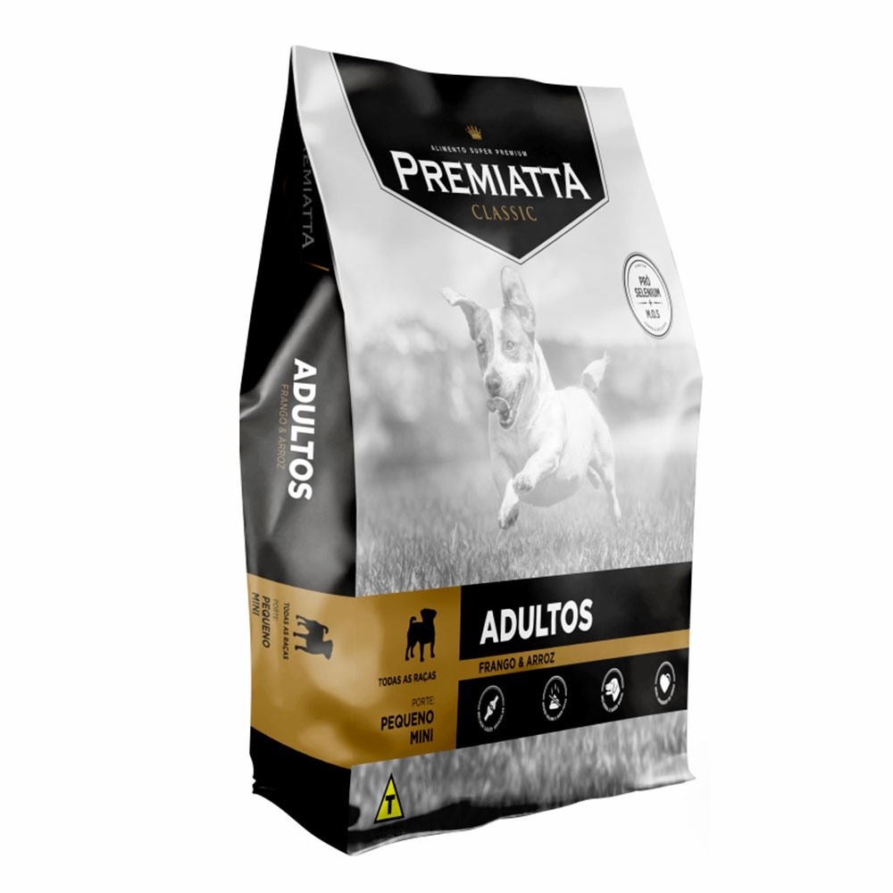 Premiatta Classic Mini: Ração para Cães Adultos