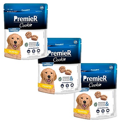 Premier Cookie Filhote: O Biscoito Ideal para Cães!