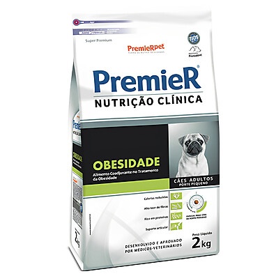 Premier Obesidade: Ração para Cães Pequenos