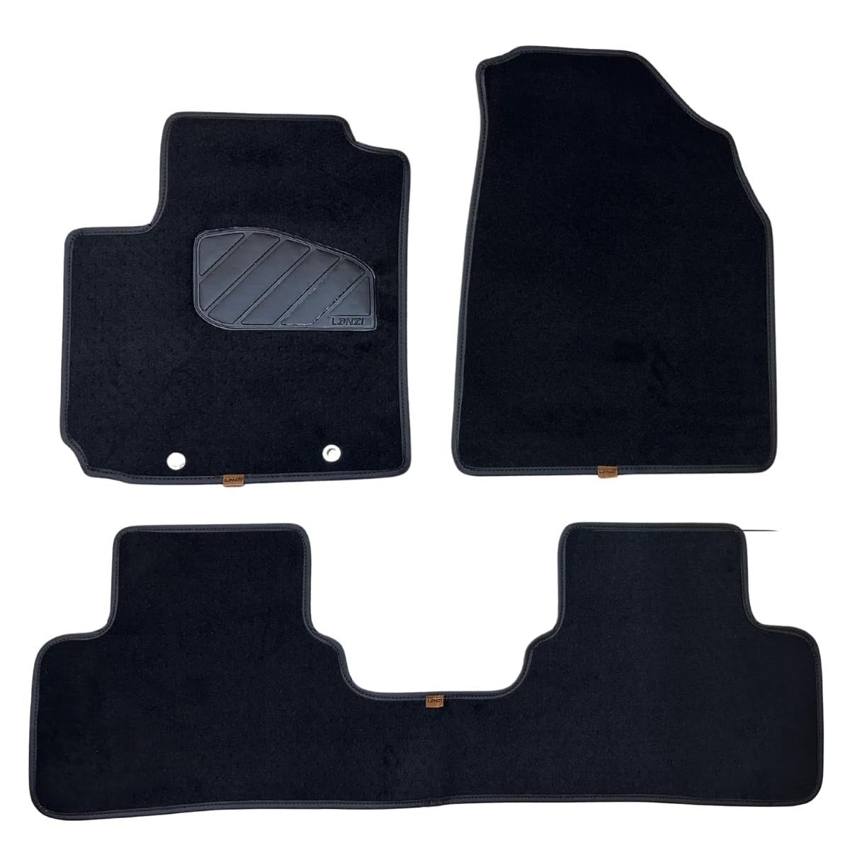 Tapete Automotivo Carpete Aveludado Premium para Hyundai Creta 2022-2026 | Linha Confort Original Lanzi