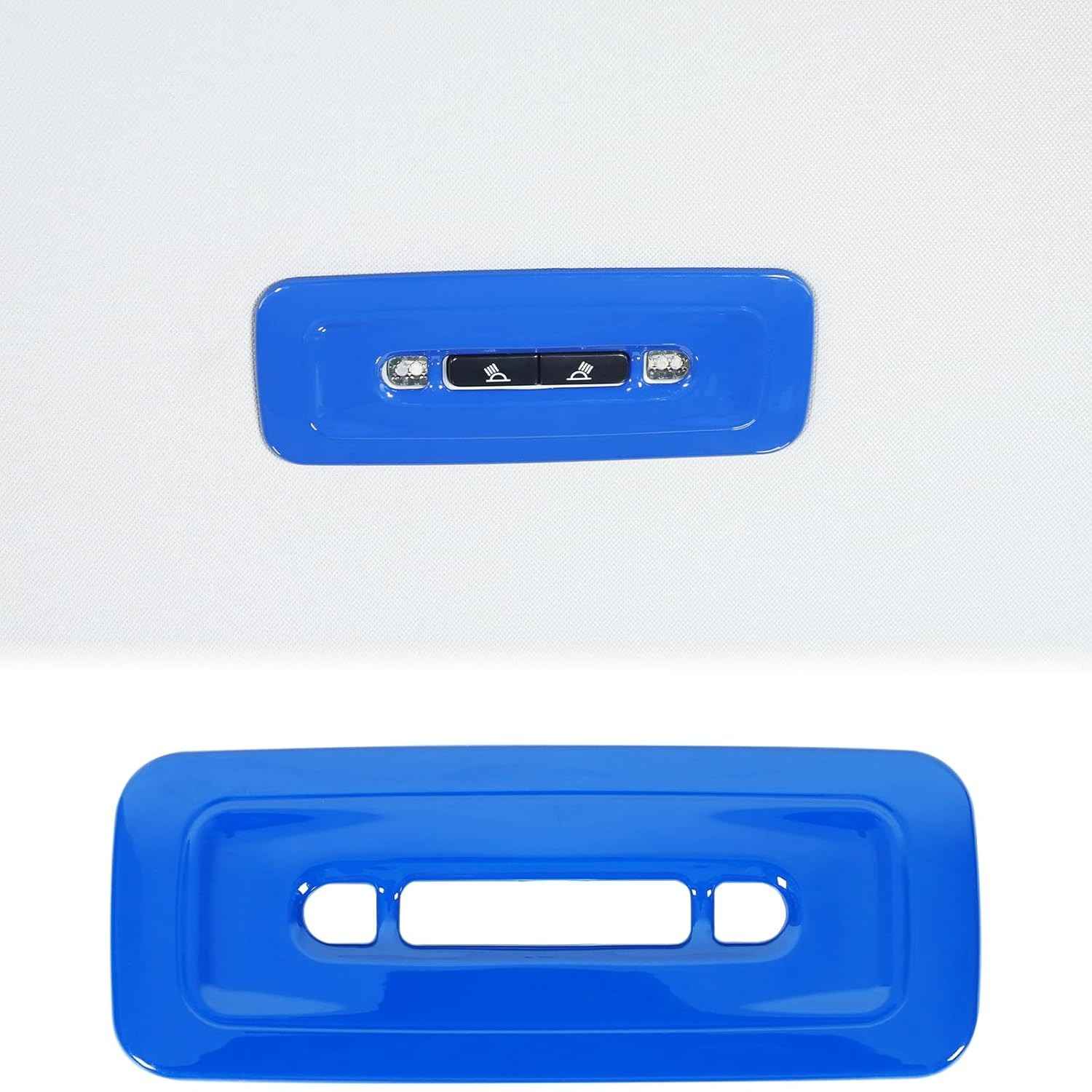 Aunginsy Capa Painel Luz Leitura Traseira Toyota Tundra 2022-2025 - Azul Premium