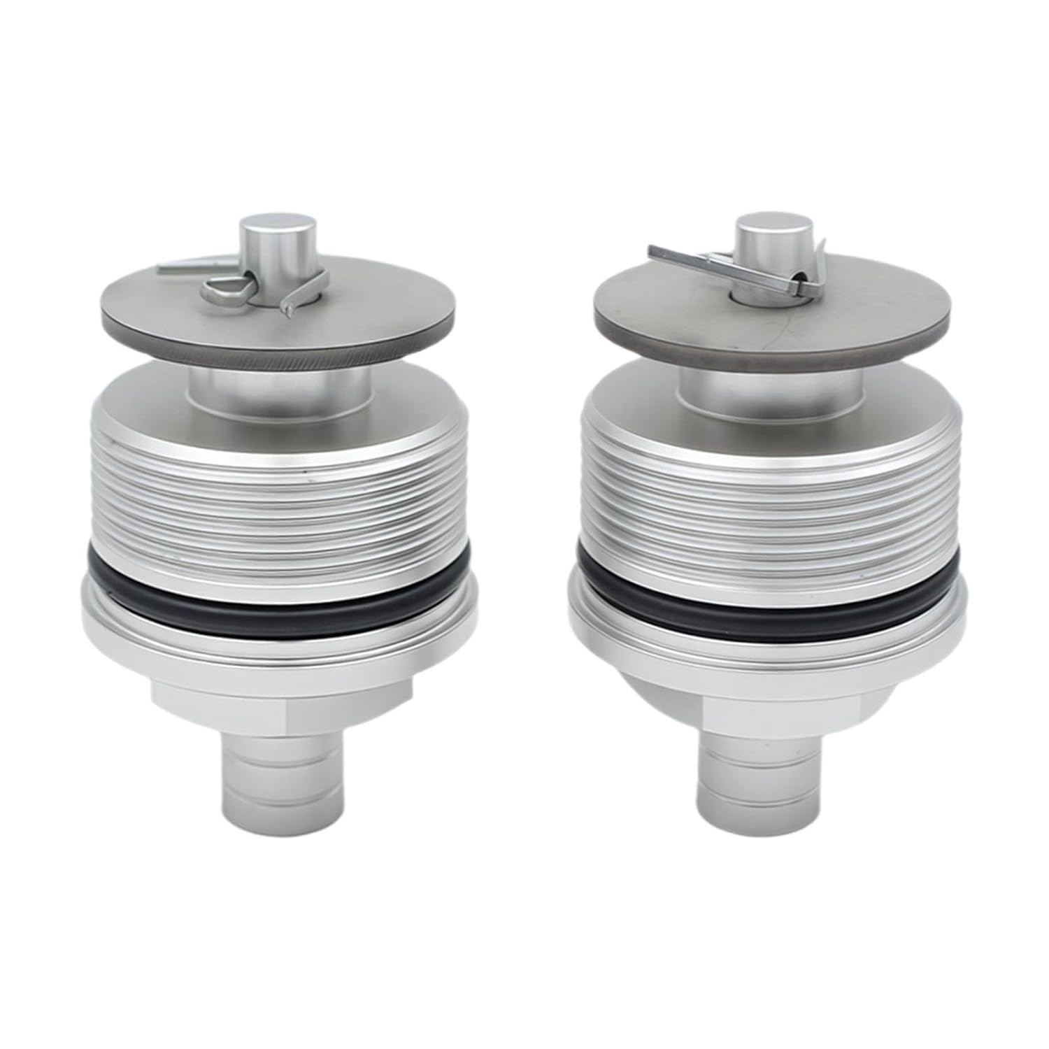 Parafusos de Amortecedor Dianteiro MC19 250 CBR250 - Prata Premium