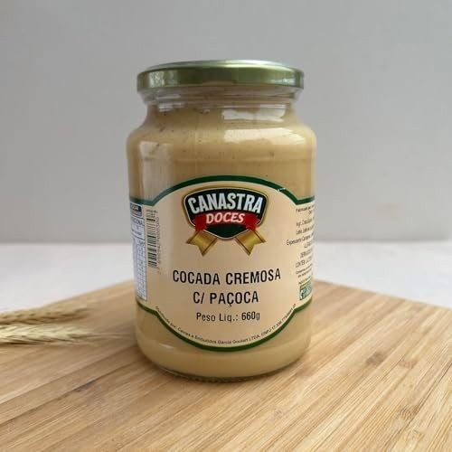 Cocada Cremosa com Paçoca 660g Canastra Premium