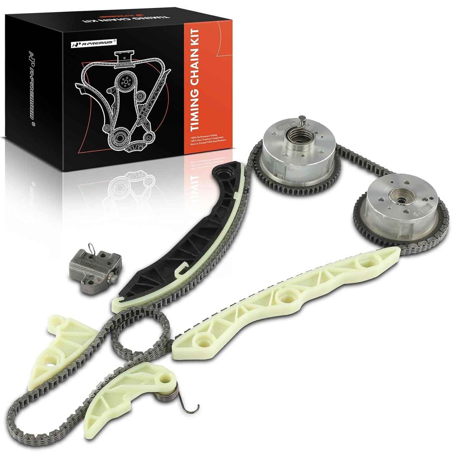 Kit Corrente Distribuição A-Premium 9 Peças Hyundai Tucson/Genesis Coupe, Kia Forte 2.0L
