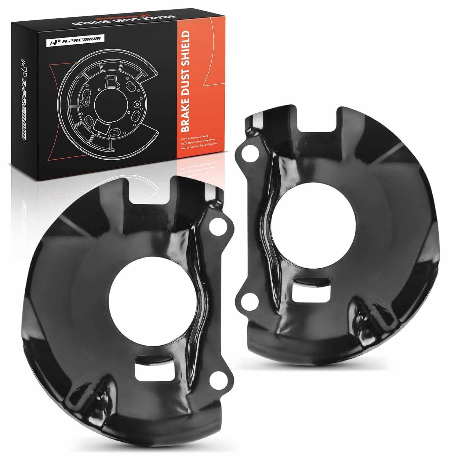 Protetor de Poeira do Freio Dianteiro A-Premium para Hyundai Accent Sedan 1999-2006 (Conjunto 2 Peças)